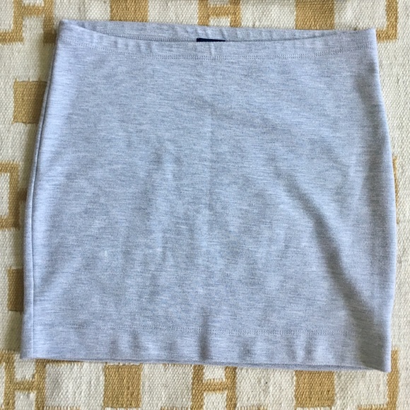 H&M Dresses & Skirts - Grey mini “sweat” skirt (H&M)